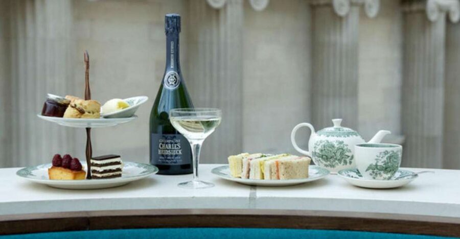 Afternoon Tea at the British Museum - Tea beneath the British Museum’s glass roof