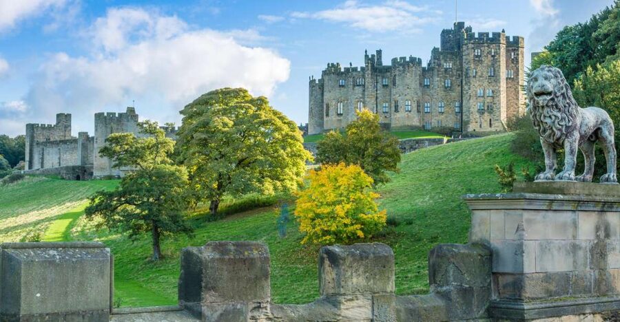 Alnwick Castle, Northumberland & Scottish Borders 1-Day Tour - Holy Island and the causeway clock