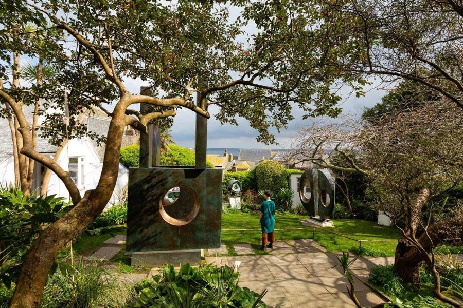 Barbara Hepworth Museum & Sculpture Garden: entry to site. - Start with the archive photographs and artefacts