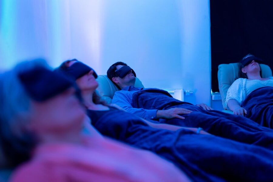 Bath: Guided Relaxation and Sound Bath - What happens once you arrive