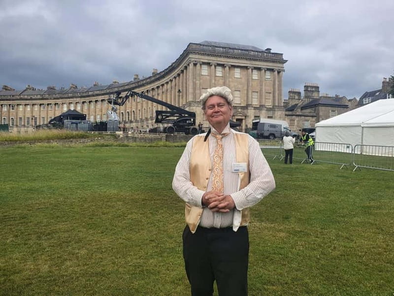 Bath: Guided Tour of Iconic Bridgerton Filming Locations - The Modiste and the Whistledown opening