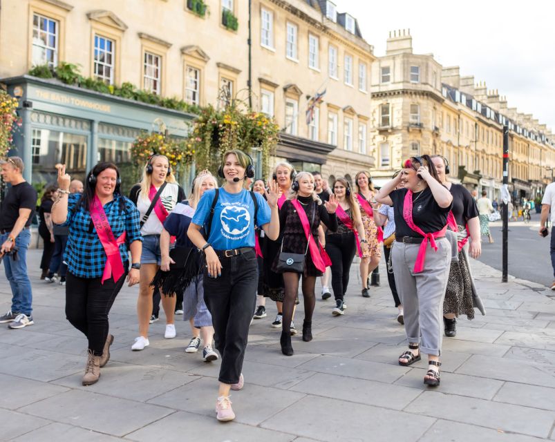 Bath: Silent Disco Guided Walking Tour - Bath sightseeing with a soundtrack