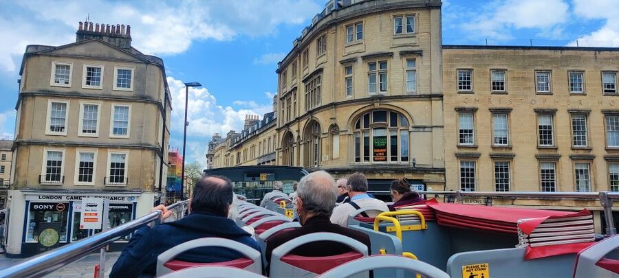 Bath: Tootbus Bath Discovery Hop-On Hop-Off Tour - Prior Park, the University, and the American Museum