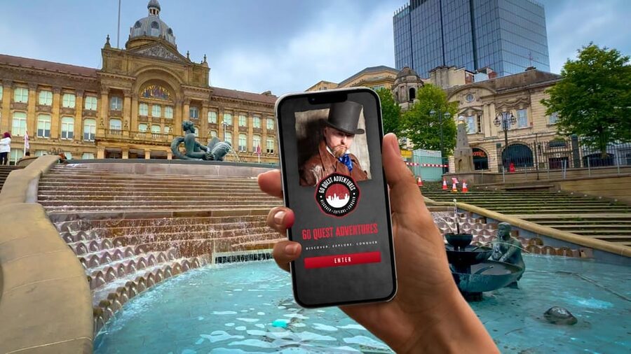 Birmingham: City Walking Tour and Exploration Game - Along Birmingham’s canals