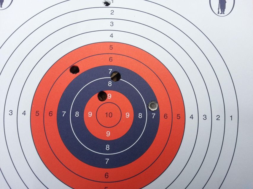 Brighton: Air Rifle Shooting Experience - Taking aim from 10 to 30 metres