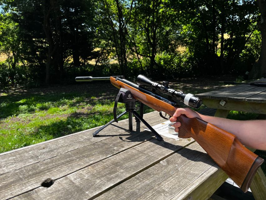 Brighton: Air Rifle Shooting Experience - Shooting in South Downs weather