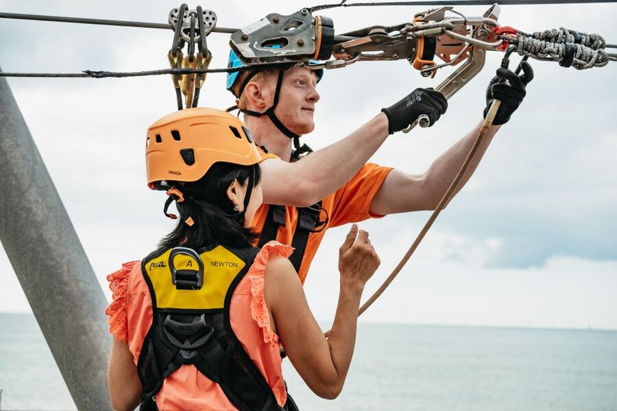 Brighton: Zip Wire Experience Ticket - The ride itself is thrilling, but brief