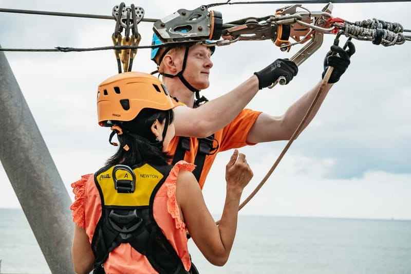 Brighton: Zip Wire Experience Ticket - Weather can change the plan