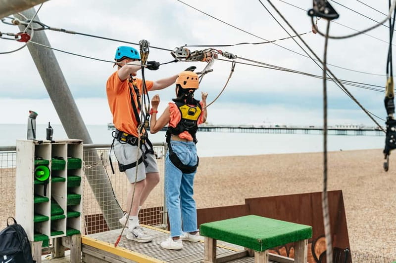 Brighton: Zip Wire Experience Ticket - Planning it around a Brighton day