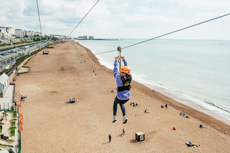 Brighton: Zip Wire Experience Ticket - Safety checks that calm first-time nerves