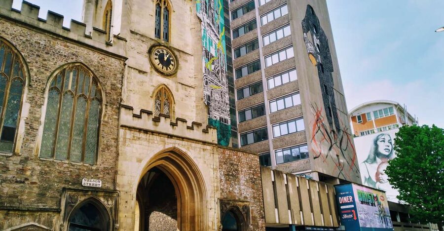 Bristol: Self-Guided Sightseeing Audio Tour - Castle Park shows where Bristol began