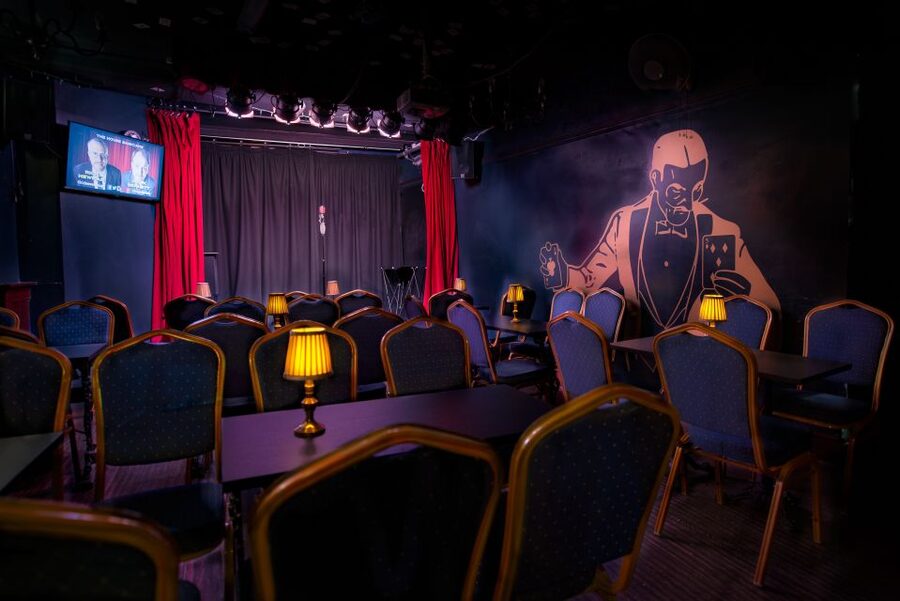 Bristol: The House Magicians Comedy and Magic Show - Taking your table in the 1920s-style theatre
