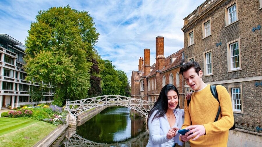 Cambridge: City Walking Tour & Exploration Game - Starting beside Great St Marys Church