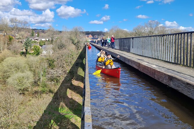 Canoe Trip Over the Pontcysyllte Aqueduct - Weather and what to prepare for