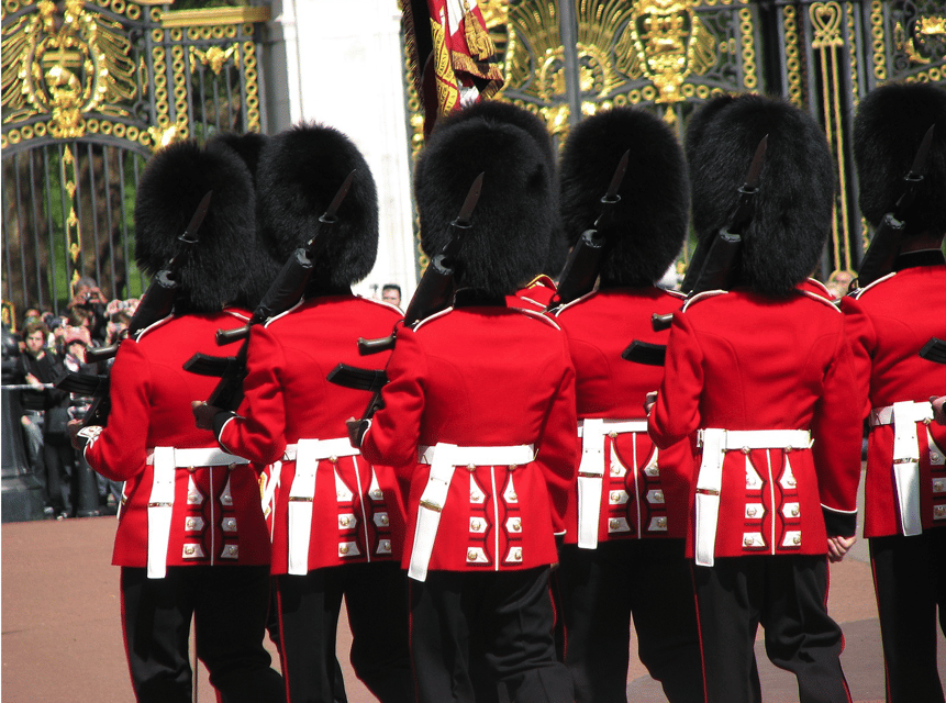 Changing of the Guard at Buckingham Palace - Clarence House adds a quieter royal stop