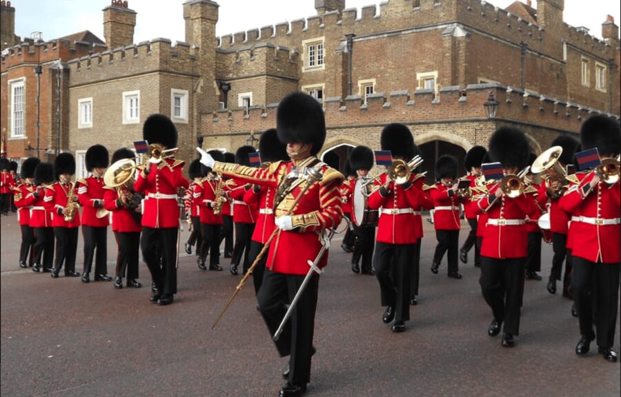 Changing of the Guard at Buckingham Palace - Meeting at the Duchy of Cornwall Office