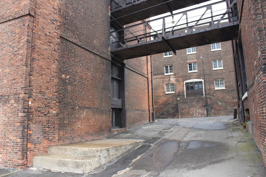 Chatham Historic Dockyard: Call the Midwife Tour - Poplar Dock, warehouses, and outdoor scenes