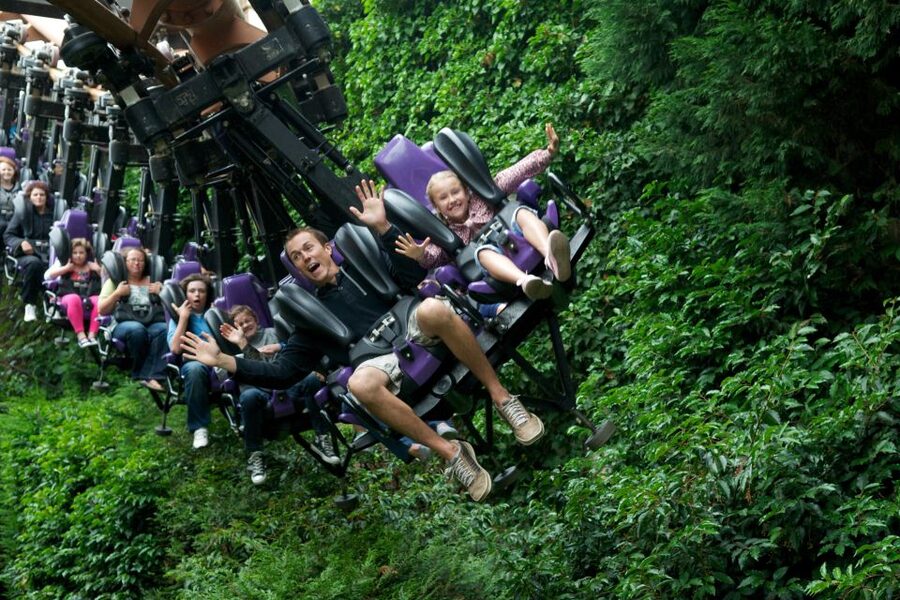 Chessington World of Adventures Resort: Entrance Ticket - A theme park with a zoo at its heart