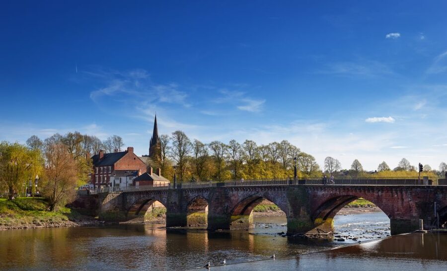 Chester: Half-Hour City Cruise - Under Queen’s Park Suspension Bridge