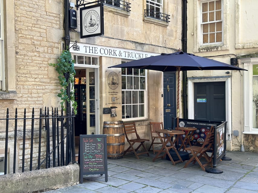 City of Bath: British Wine and Cheese Tasting Experience - What happens during the 60 minutes