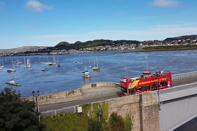 City Sightseeing Llandudno Hop-On Hop-Off Bus Tour - Deganwy Railway Station and Penmorfa West Shore