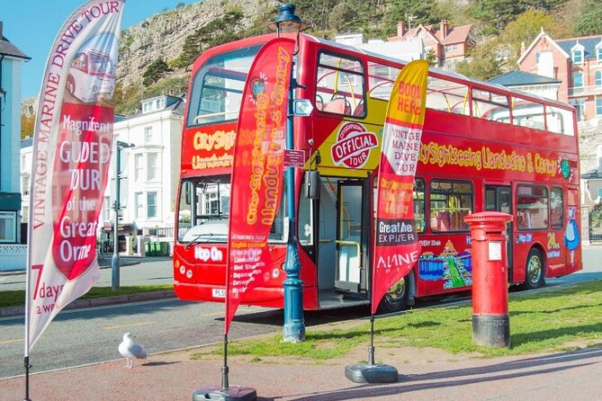 City Sightseeing Llandudno Hop-On Hop-Off Bus Tour - The Blue Route to Great Orme Mines