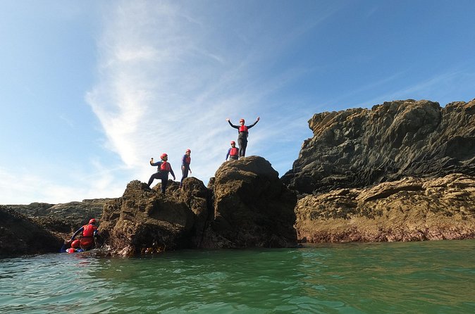 Coasteering (Cliff Jumping, Scrambling, Wild Swimming) on Anglesey - What the $123.40 price includes