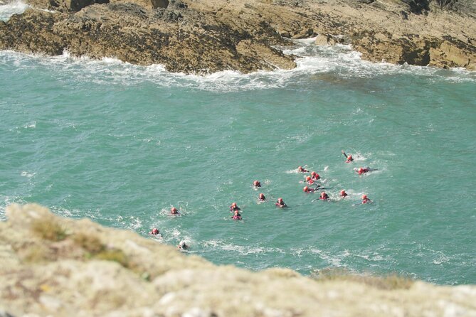Coasteering on Anglesey - Caves, fissures, and rock pools provide the variety