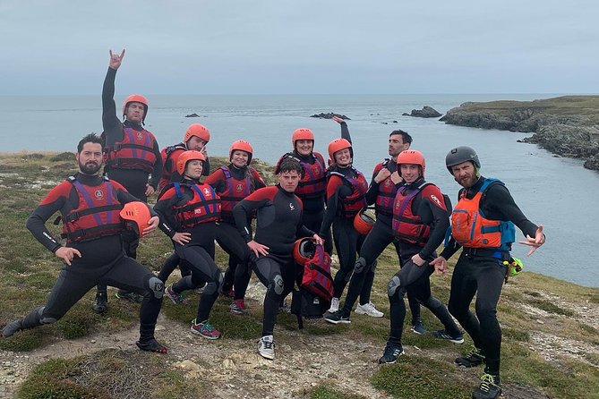 Coasteering on Anglesey - Safety and group size make a real difference