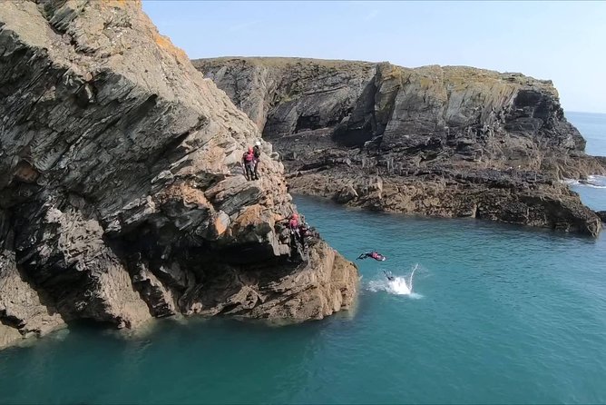 Coasteering on Anglesey - The equipment is useful, but comfort is not the aim