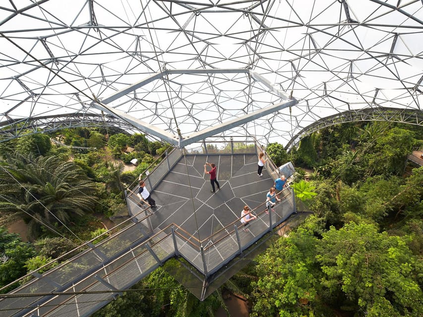 Cornwall: Eden Project Entry Ticket - Outdoor gardens, art, and changing displays