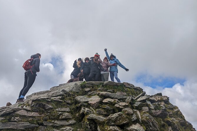Day Hike: Mount Snowdon The Highest Mountain In Wales - The escarpment descent toward Llanberis