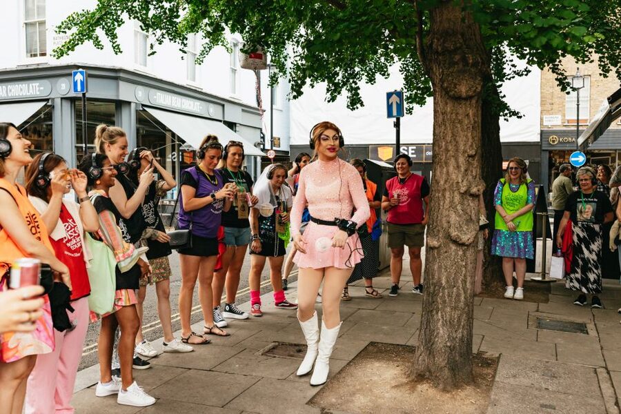 Drag Queen Disco Diva Tour - Silent Disco Walking Tour - Key Points