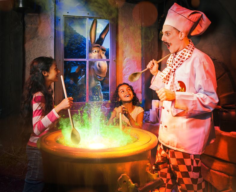 DreamWorks Shrek's Adventure and London Eye: Combo Ticket - Twelve comic stops through Shrek’s world