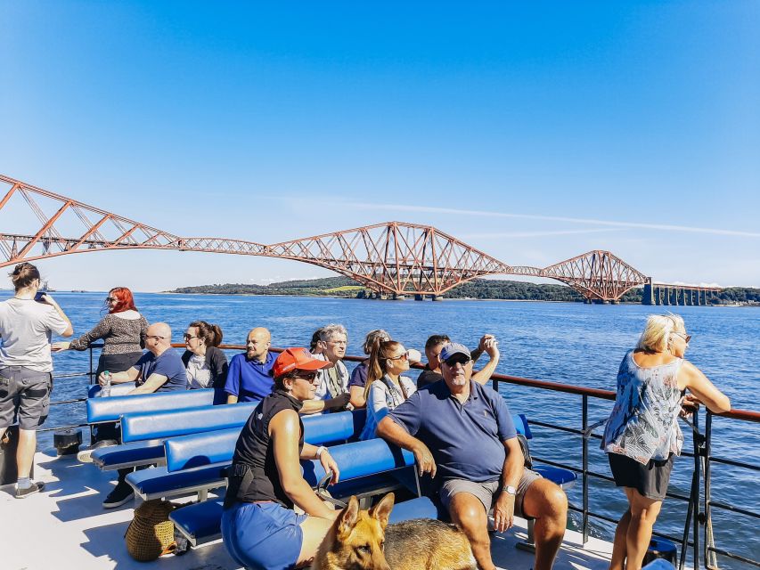 Edinburgh: 'Firth of Forth' Three Bridges Sightseeing Cruise - Inchcolm Island: the optional stop that changes the trip