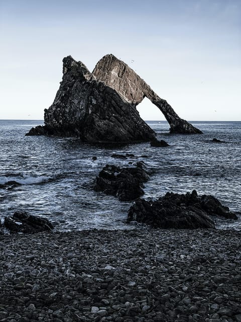 From Aberdeen: North East Coastal Trail Small-Group Tour - Bow Fiddle Rock: the day’s most memorable shore