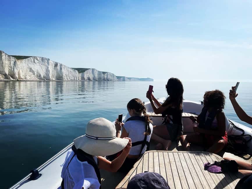 From Brighton: Seven Sisters Boat Tour - The optional sea swim
