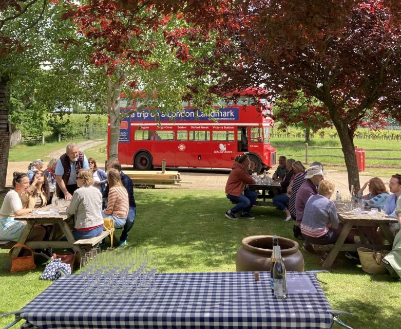 From Brighton: Sussex Wine Tour on a Vintage Bus with Lunch - Riding the red Routemaster out of Brighton