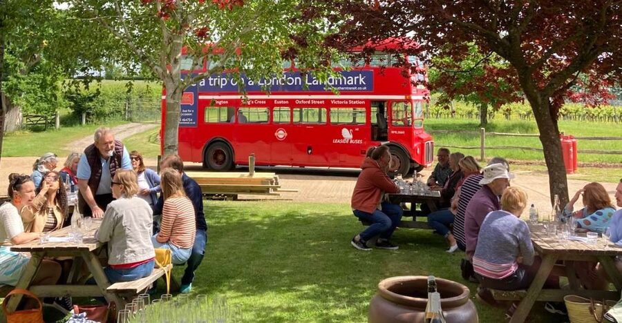 From Brighton: Sussex Wine Tour on a Vintage Bus with Lunch - The ride back to Brighton