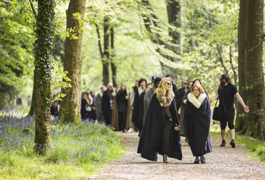 From Dublin: Game of Thrones Winterfell Locations Tour - Tollymore Forest Park and the direwolf trail