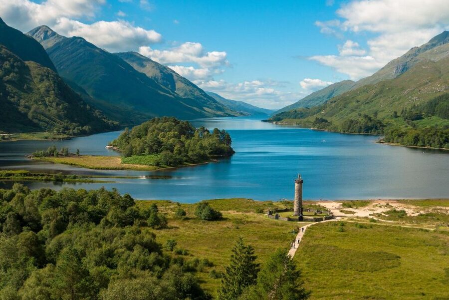 From Edinburgh: Hogwarts Express and Scottish Highlands Tour - The Glenfinnan Viaduct from two angles