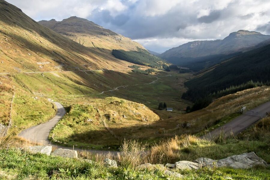 From Edinburgh: West Highland Lochs and Castles Day Trip - Crossing the Arrochar Alps at Rest and Be Thankful
