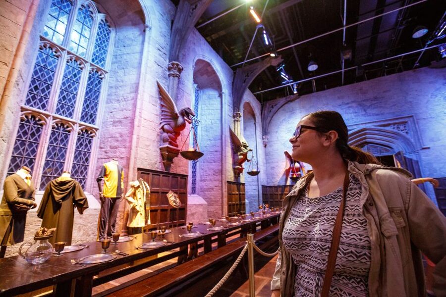 From London: Harry Potter Warner Bros Studio Tour - The Great Hall and the film-making story