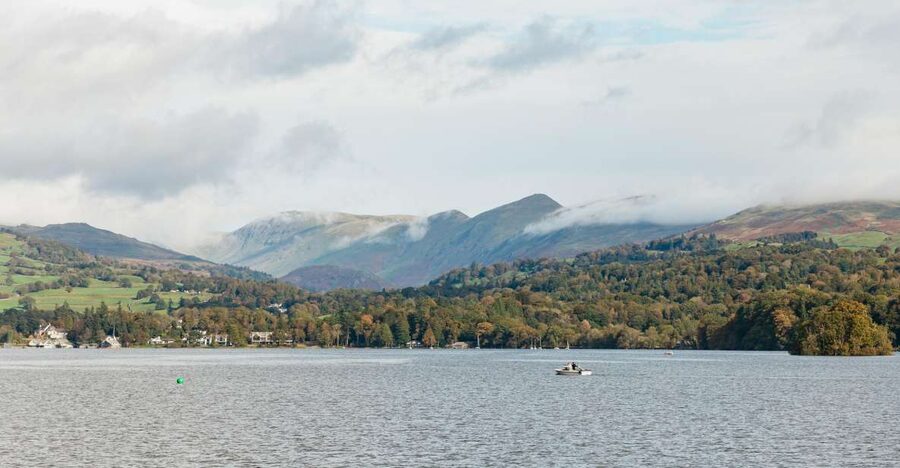 From Manchester: Lake District Bus Tour & Windermere Cruise - Bowness and the first view of Windermere
