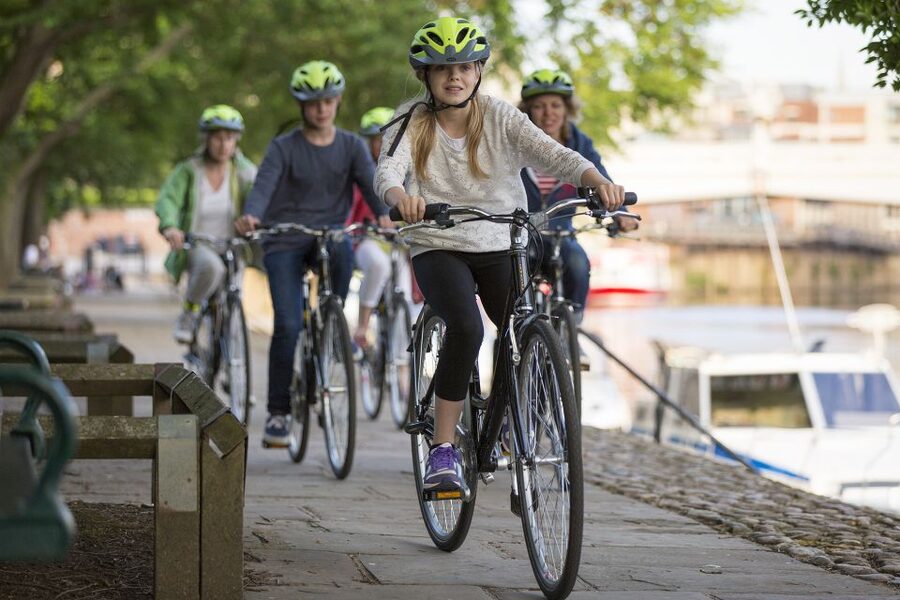 Guided Cycling Tour of York - River paths, parks, and a comfortable pace