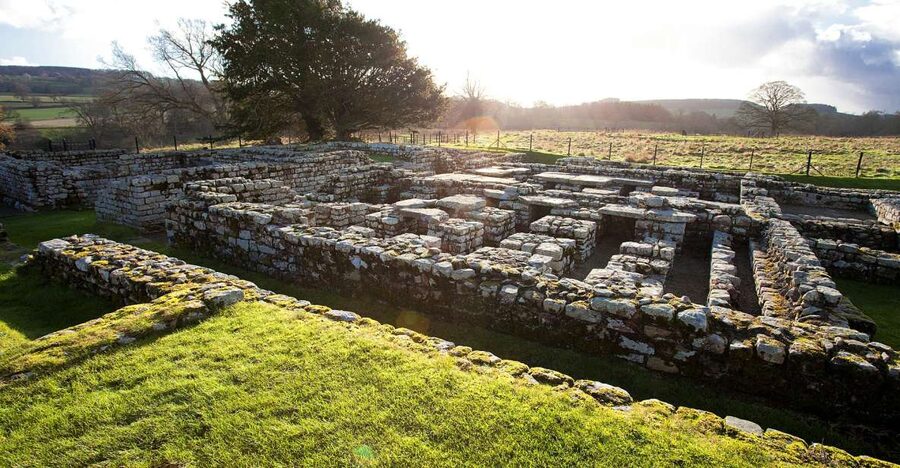 Hadrian's Wall: Chesters Roman Fort and Museum Entry Ticket - Walking through the cavalry fort