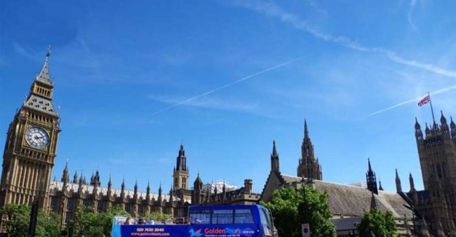 Hop-on Hop-off London Bus Tour & The London Eye - Seeing London from the street and sky