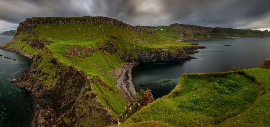 Isle of Skye Driving Tour from Portree with an APP - Staffin connects Skye’s scenery with dinosaur tracks
