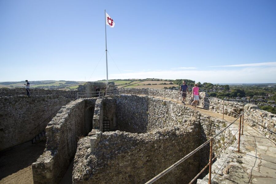 Isle of Wight: Carisbrooke Castle Entry Ticket - Meet the donkeys at the medieval well house