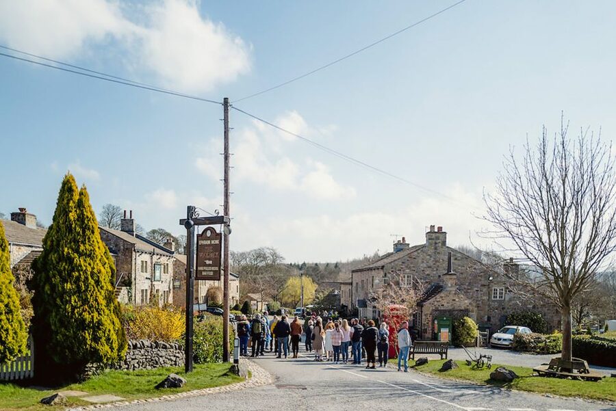Leeds: Emmerdale Village Set Guided Tour - Walking into the Emmerdale village set
